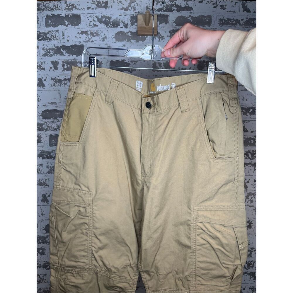 Carhartt | men regular fit tan cargo pants